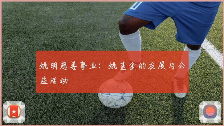 姚明慈善事业：姚基金的发展与公益活动
